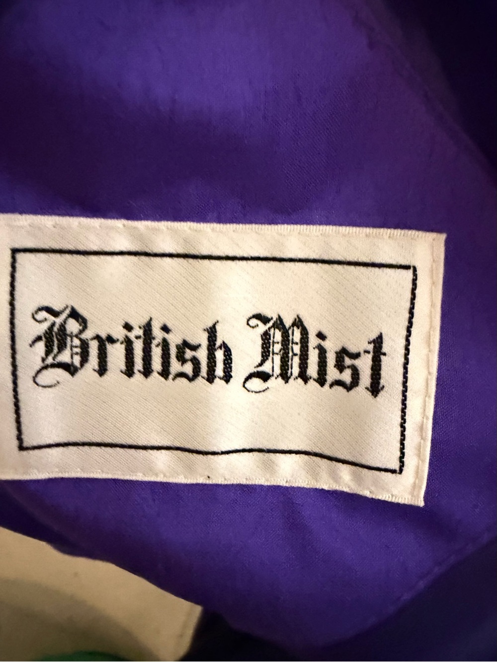 Purple Trench Coat - Classic Women's Trench - Picture 10 of 11